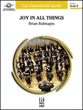 Joy in All Things Concert Band sheet music cover